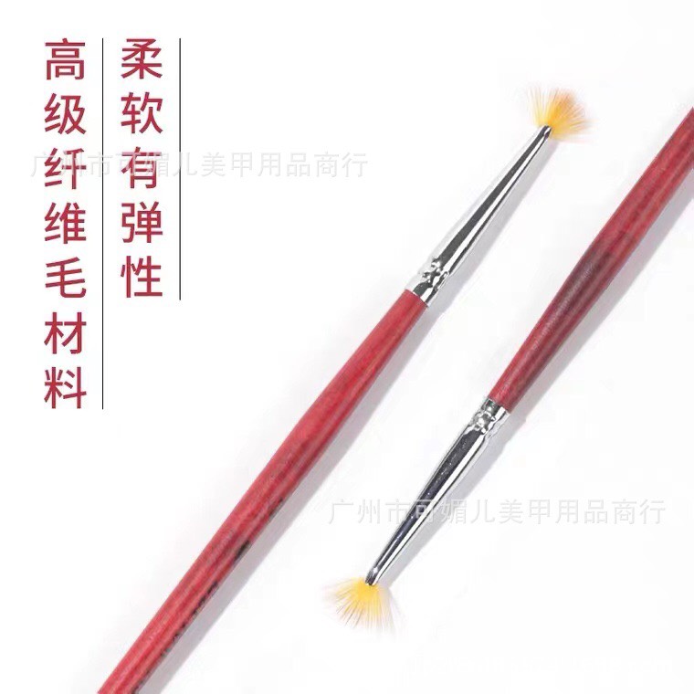 cọ xoè cọ rắc kim tuyến nail
