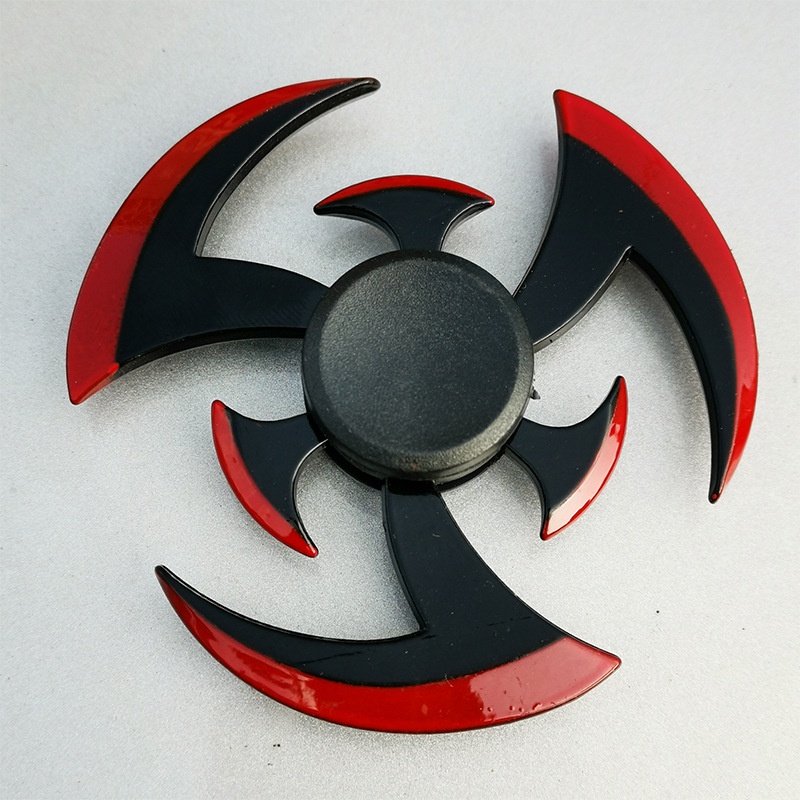 Đồ Chơi Con Quay Spinner Gradient Kim loại Fidget Spinner Naruto