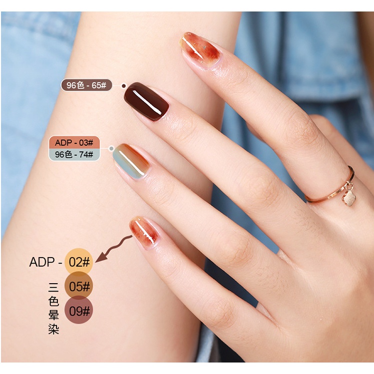 Sơn Gel As Thạch Gỗ mã ADP | Chai đỏ 15ML
