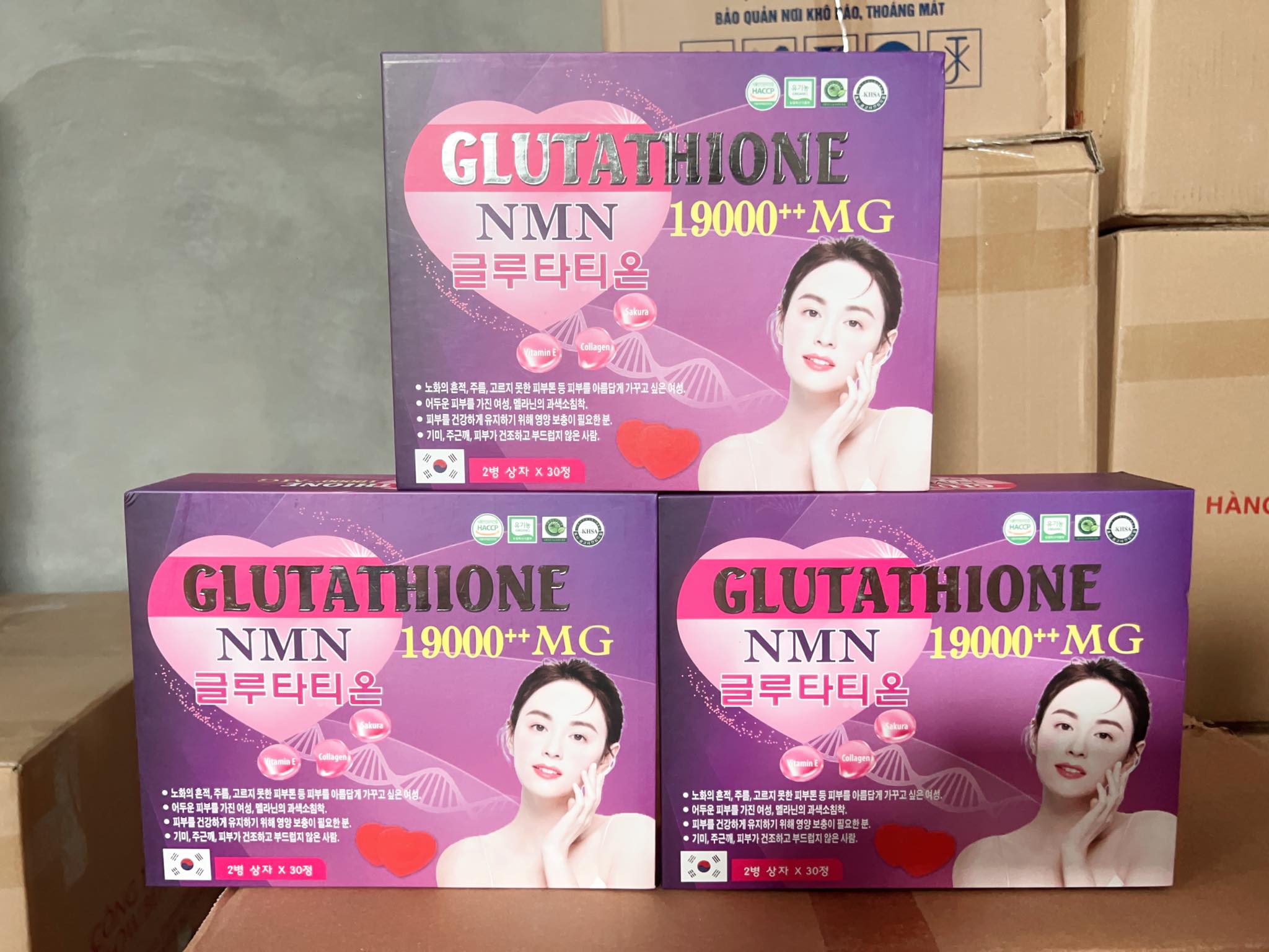 glutathione 19000mg 1000mg per serving  Nature's Craft Codeage L Vin ung Glutathione NMN 19000+++mg