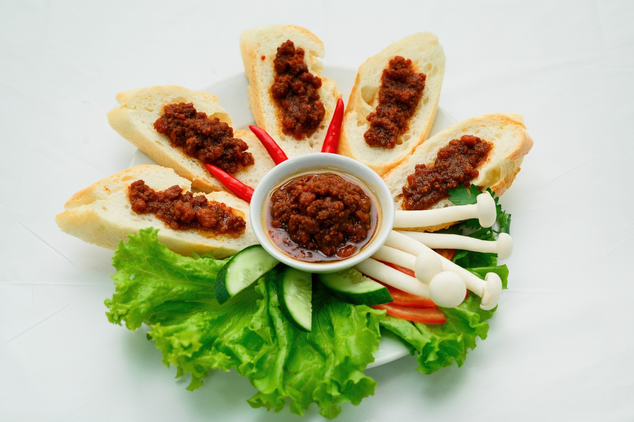 Thịt Xào Mắm Ruốc PTK lọ thủy tinh 450gr