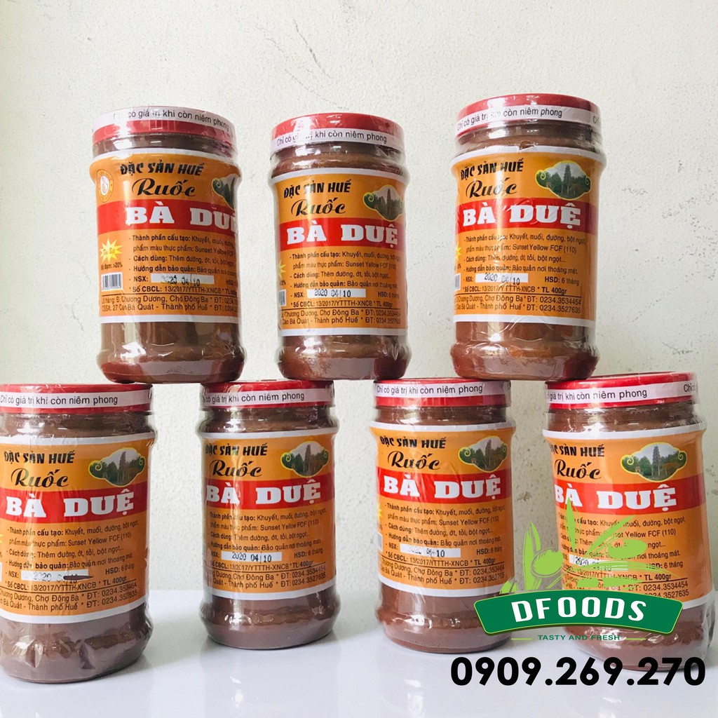 Mắm Ruốc Huế Bà Duệ 400g chính gốc