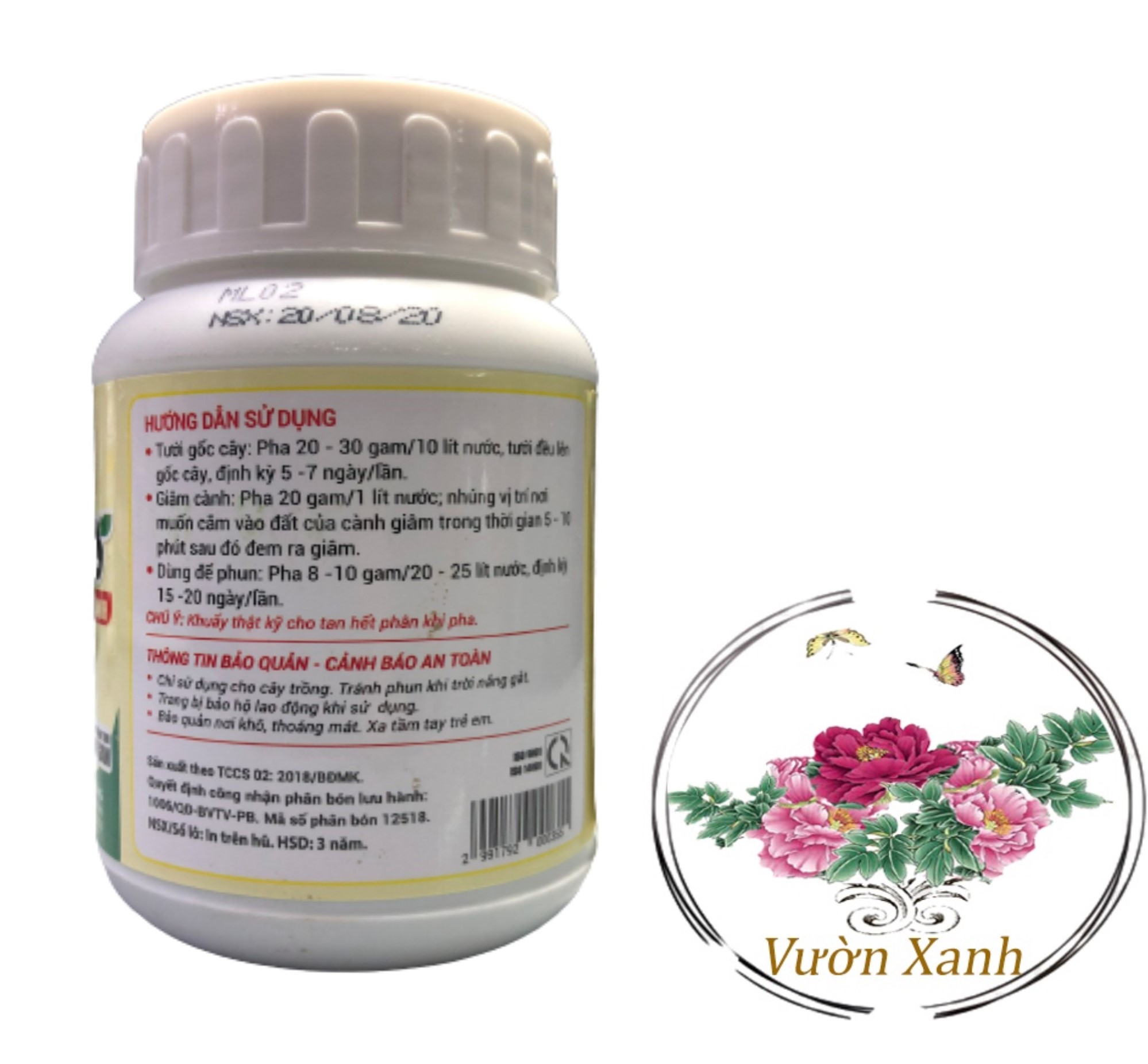 Phân Bón Lá Đầu Trâu MK Roots - #327A# 100g