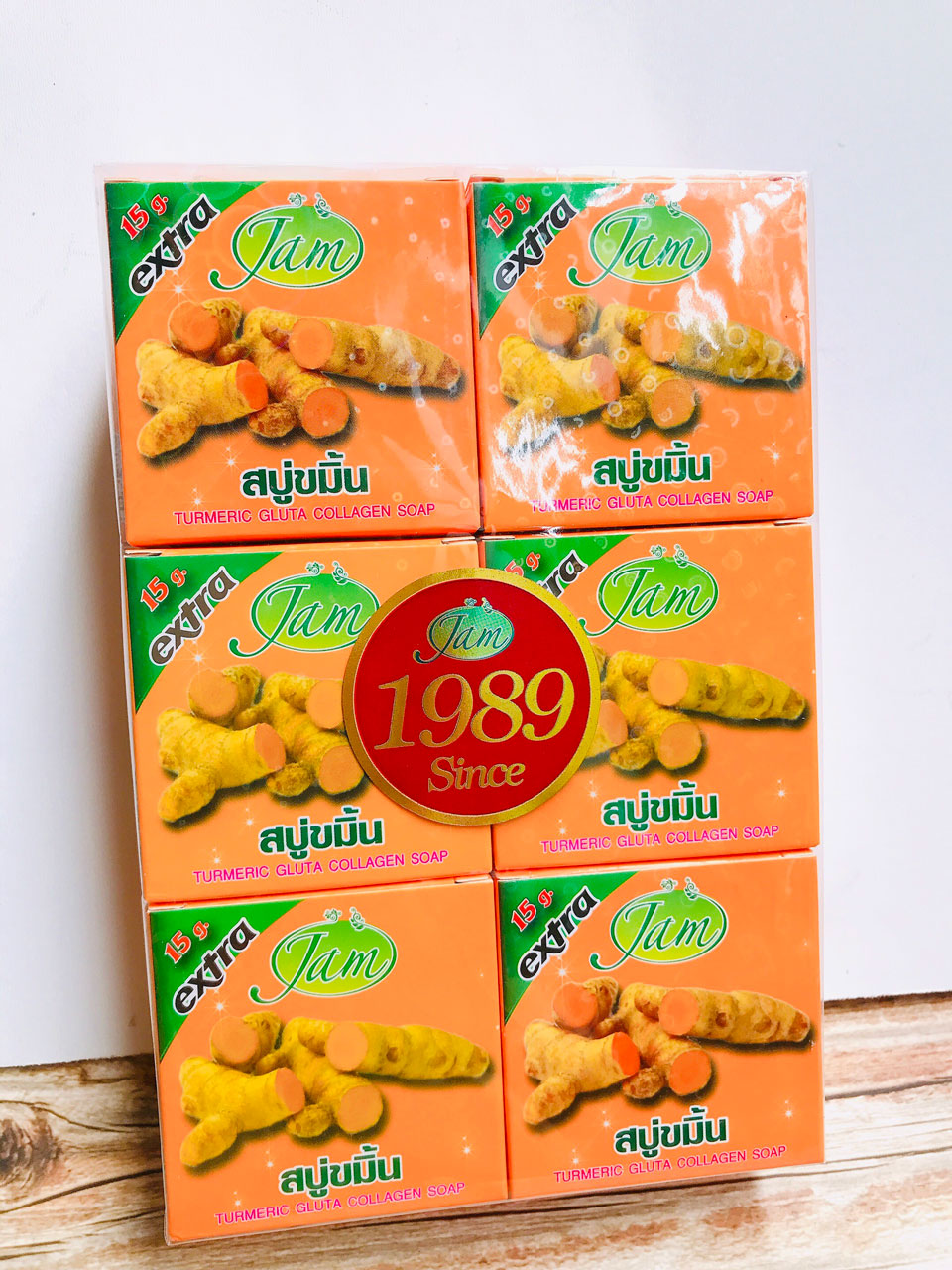 Xà Bông NGHỆ JAM TURMERIC SOAP