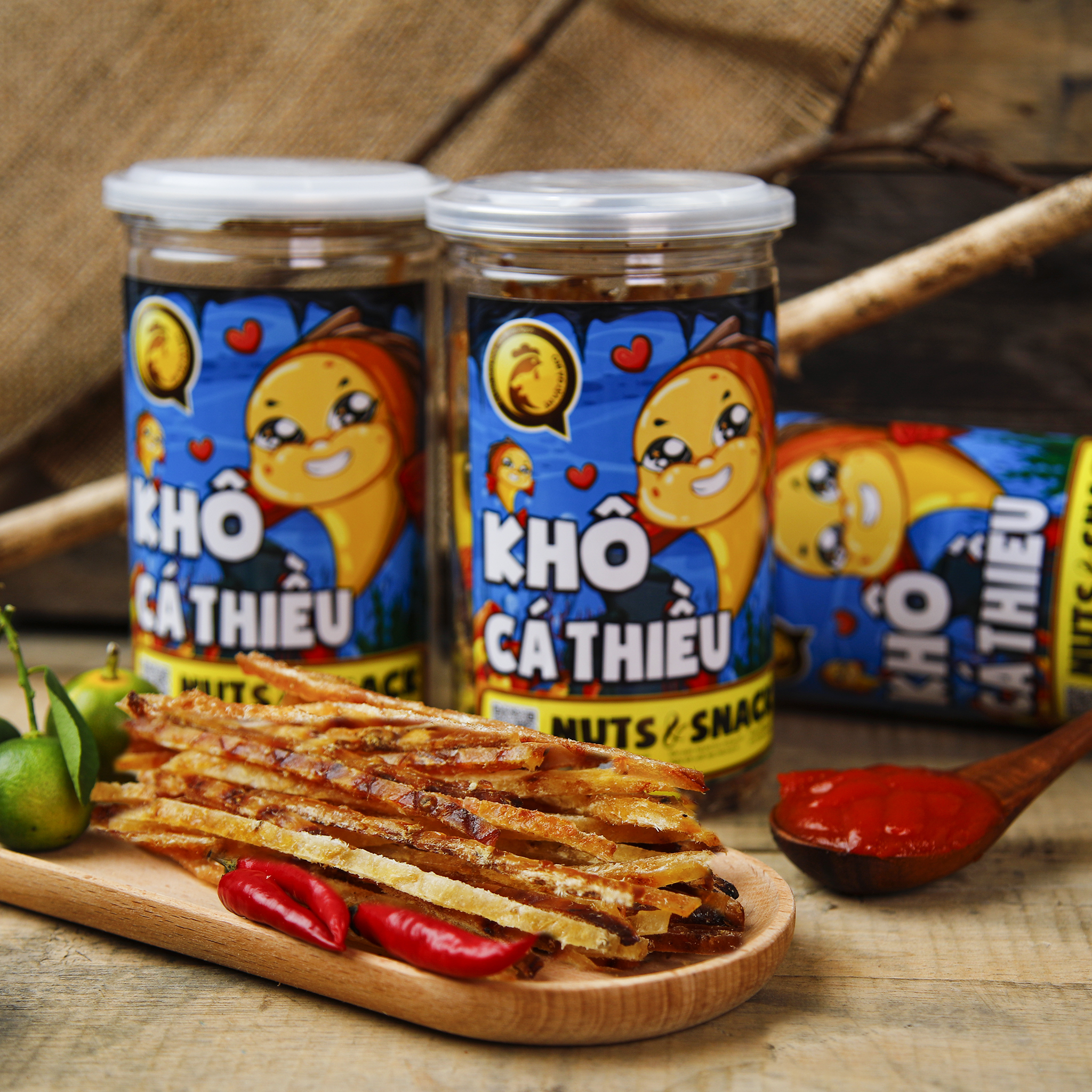 Khô Cá Thiều Hủ 250G - Ăn Vặt GÀ BEO