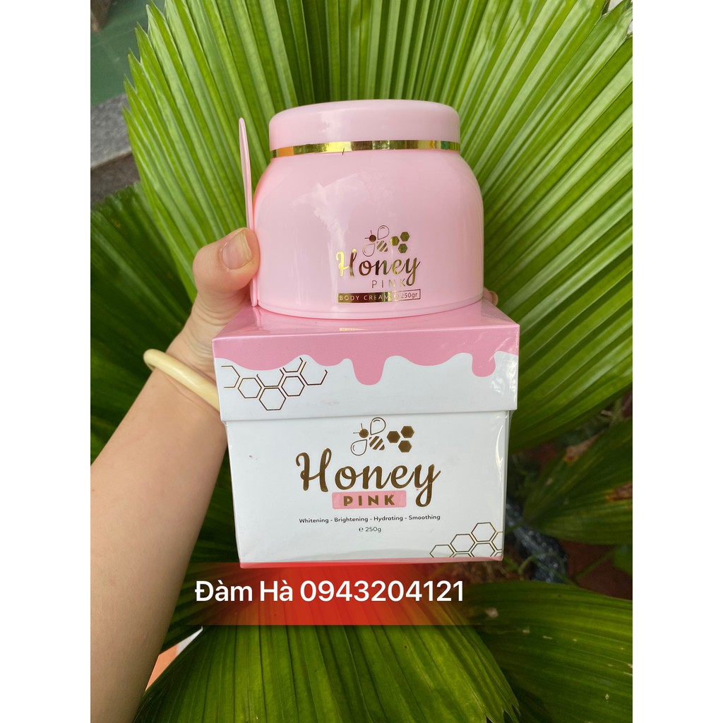Kem Body Honey Pink - Sợi Mật Dát Vàng