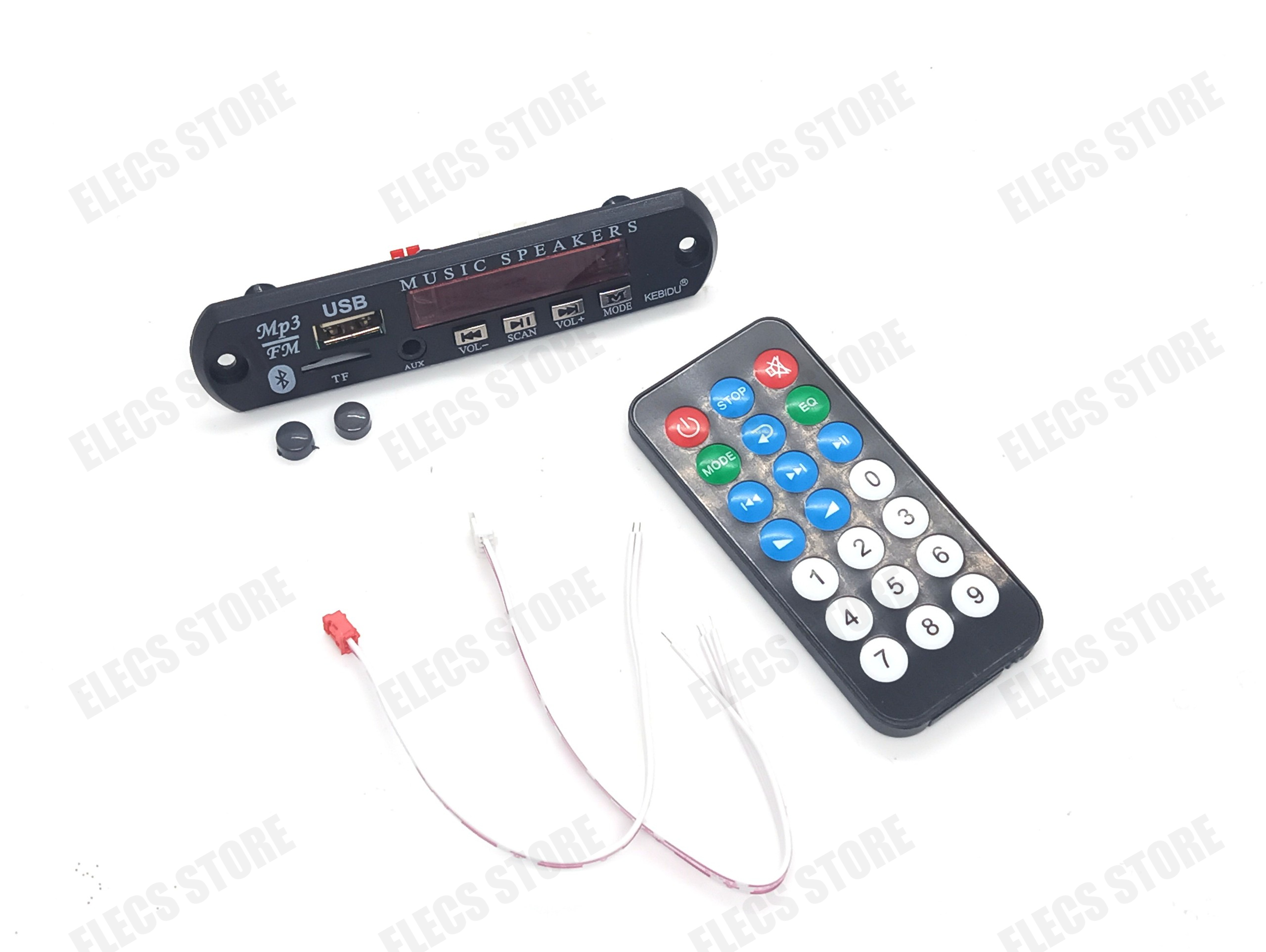 Mạch Bluetooth 5.0 hỗ trợ cổng USB/TF và FM Radio (1 Bộ)