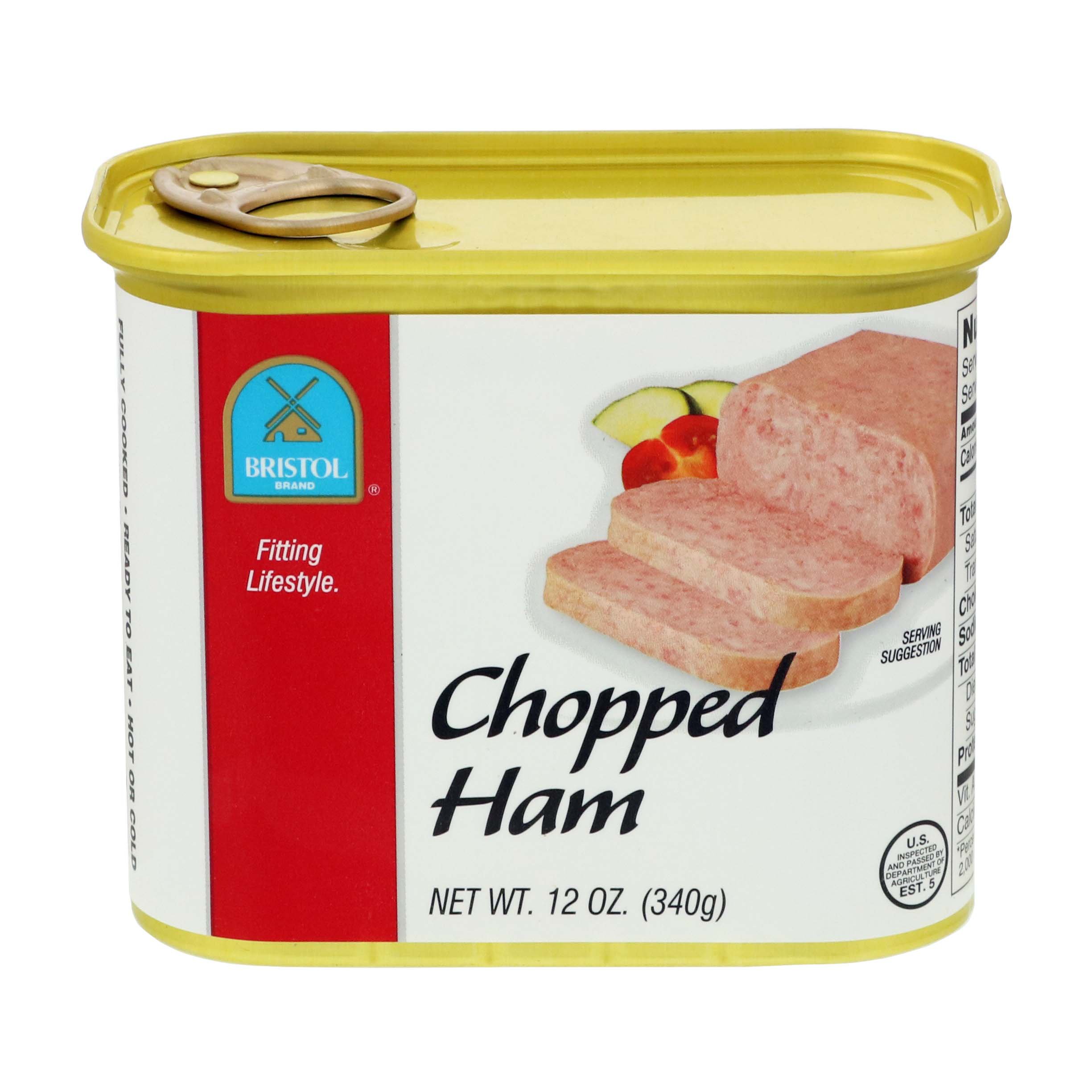 Thịt hộp xắt nhỏ Chopped Ham Bristol 340g