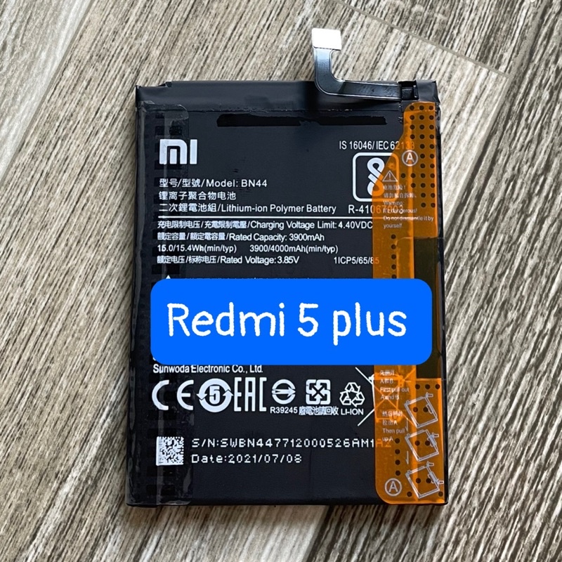 pin xiaomi Redmi 5 plus mã BN44 (zin)