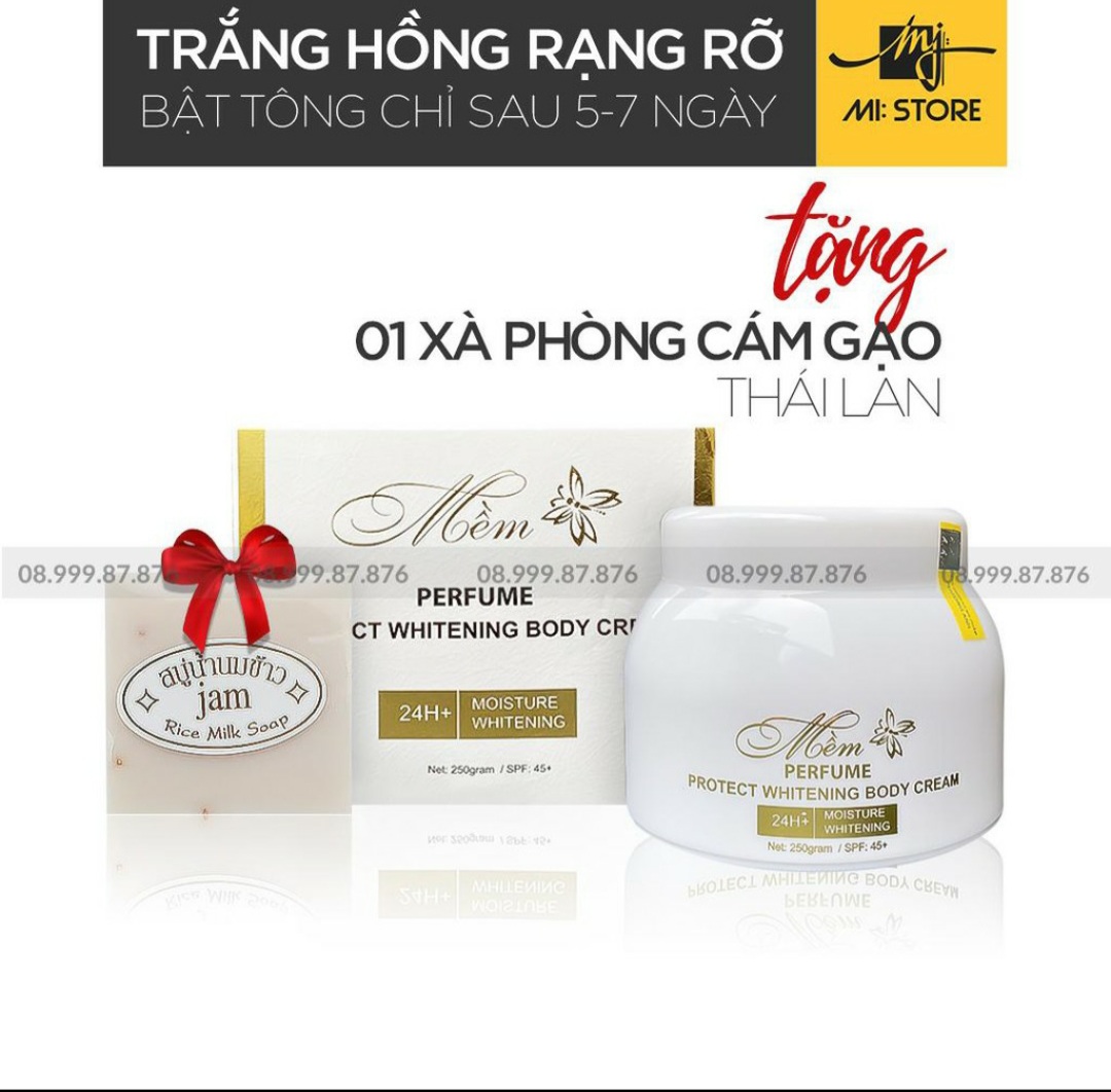 Kem dưỡng da toàn thân a cosmetics 250g - hàng chính h.ãng tặng 1 xà phòng cám gạo thái lan