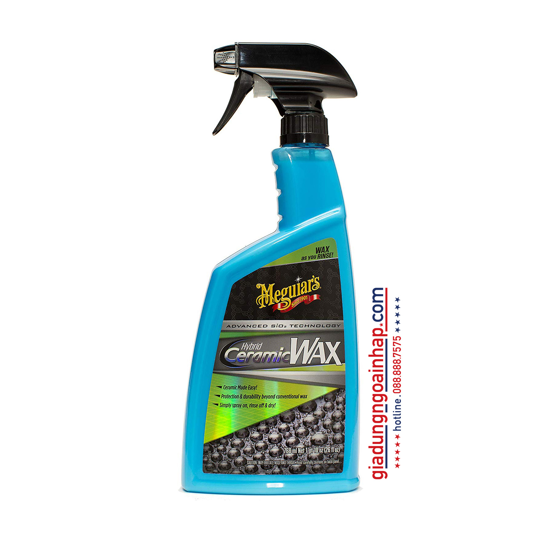 Chai xịt làm bóng sơn xe Meguiar's Hybrid Ceramic Wax