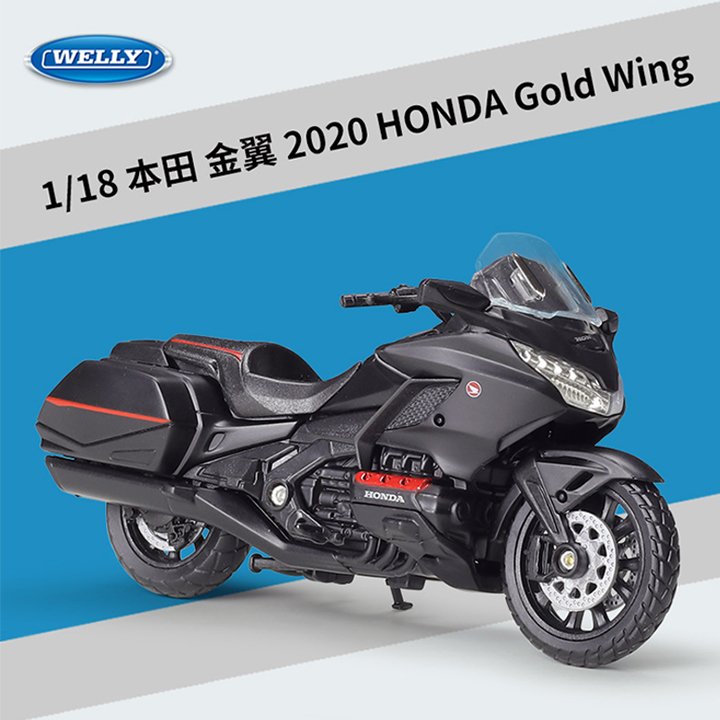 Mô hình xe Honda Goldwing 2020 tỉ lệ 1:18