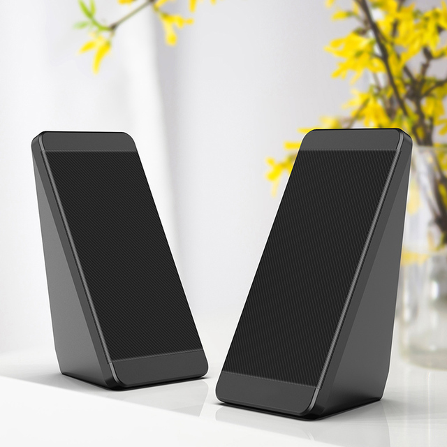 Loa máy tính PC hộp âm thanh âm nhạc cho máy tính xách tay caixa de Som hệ thống âm thanh nổi USB di động bocina vách ngăn âm thanh baffe lớn
