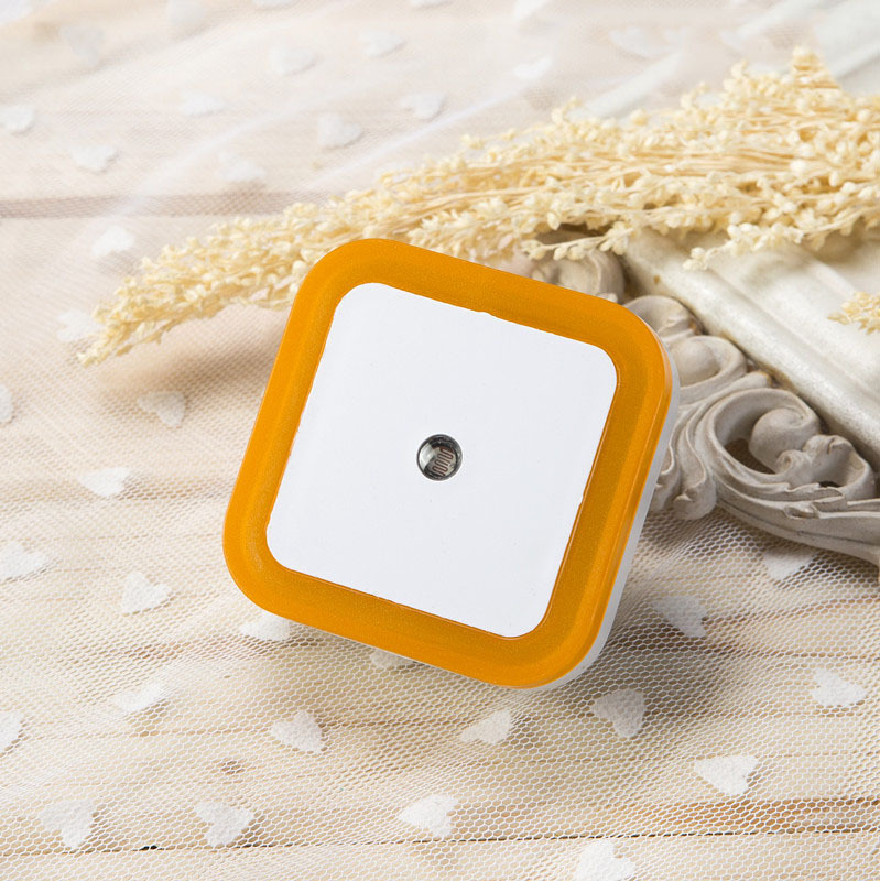 Square night light sensor automatic luminous night lighting saving night light, luminous night light, LED night light, smart sensor night light