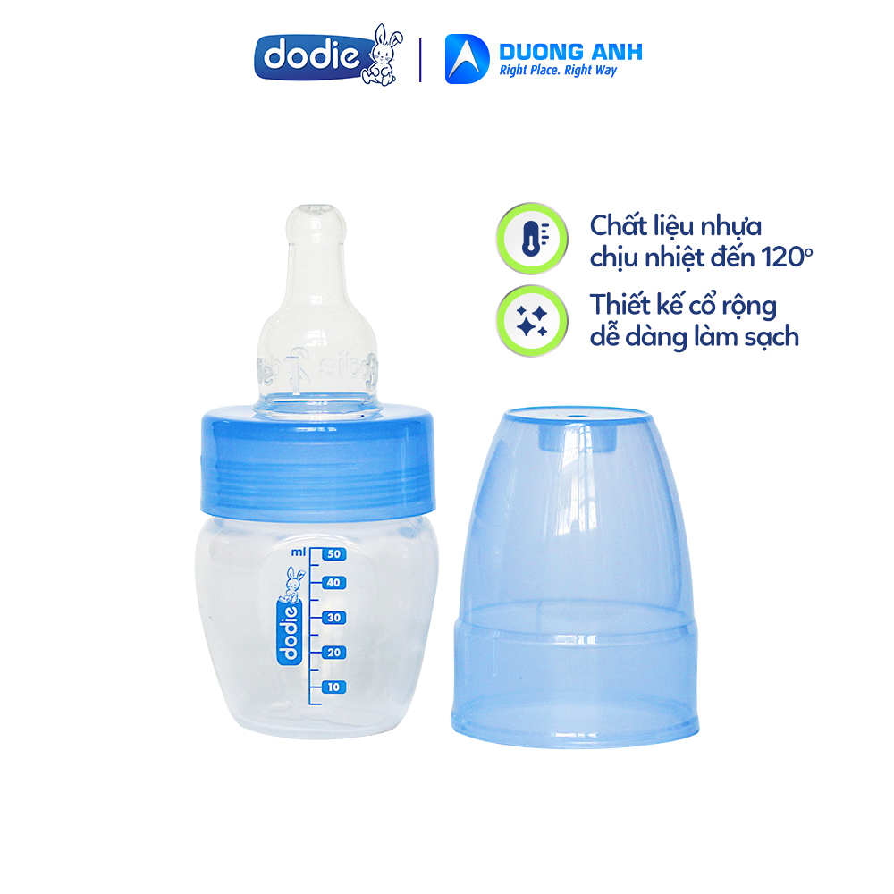 Bình sữa tập uống Dodie 50ml