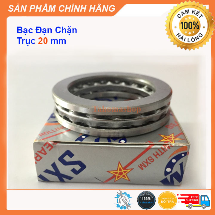Bạc đạn chặn (Vòng bi) Trục 30mm,  ổ chặn 51106