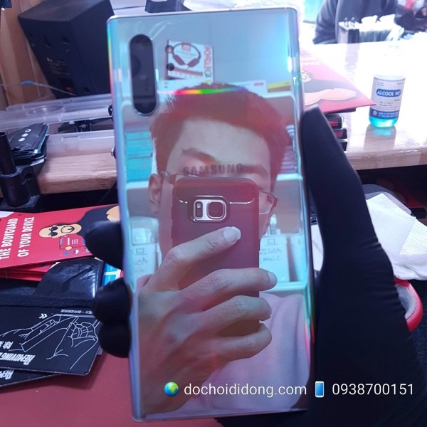 [HCM]Miếng dán PPF Samsung Note 10 Plus trong nhám đổi màu