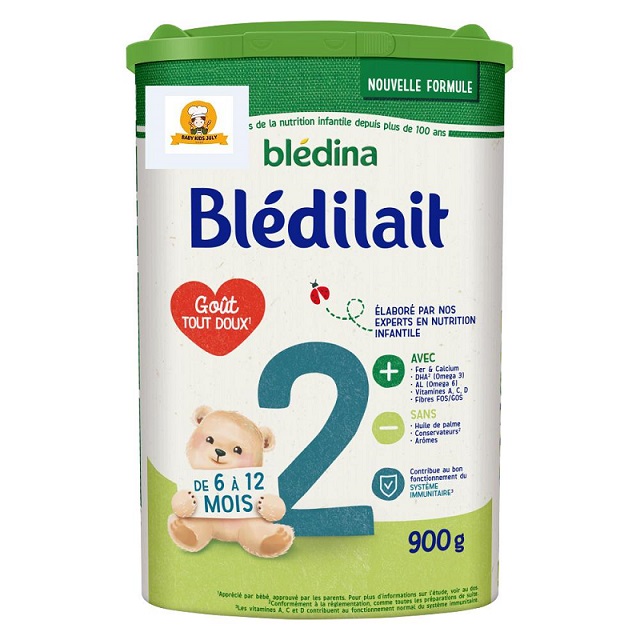 Sữa Bledilait hãng Bledina Pháp 900g đủ số 1,2,3