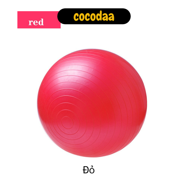 Bóng tập yoga 75cm - Bóng tập thể dục cỡ đại - Bóng tập Yoga chống vỡ bóng dày ổn định - Bóng tập Yoga cao cấp
