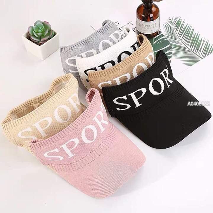 [HCM]NÓN THỂ THAO CHẤT LEN SIÊU ĐẸP HOT TREND 2019