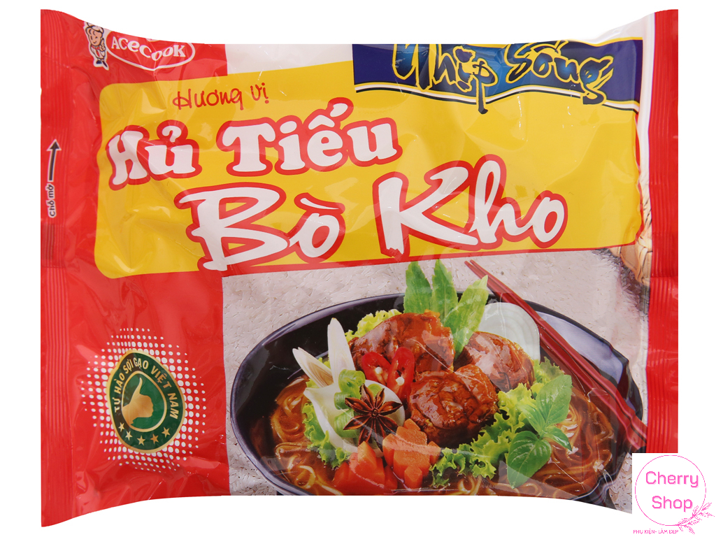 [Giao Tại TPHCM] Combo 5 Gói Hủ Tíu Bò Kho 70g