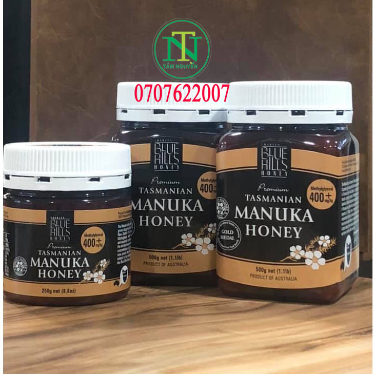 Mật ong Manuka BlueHills 400+ 250 gram