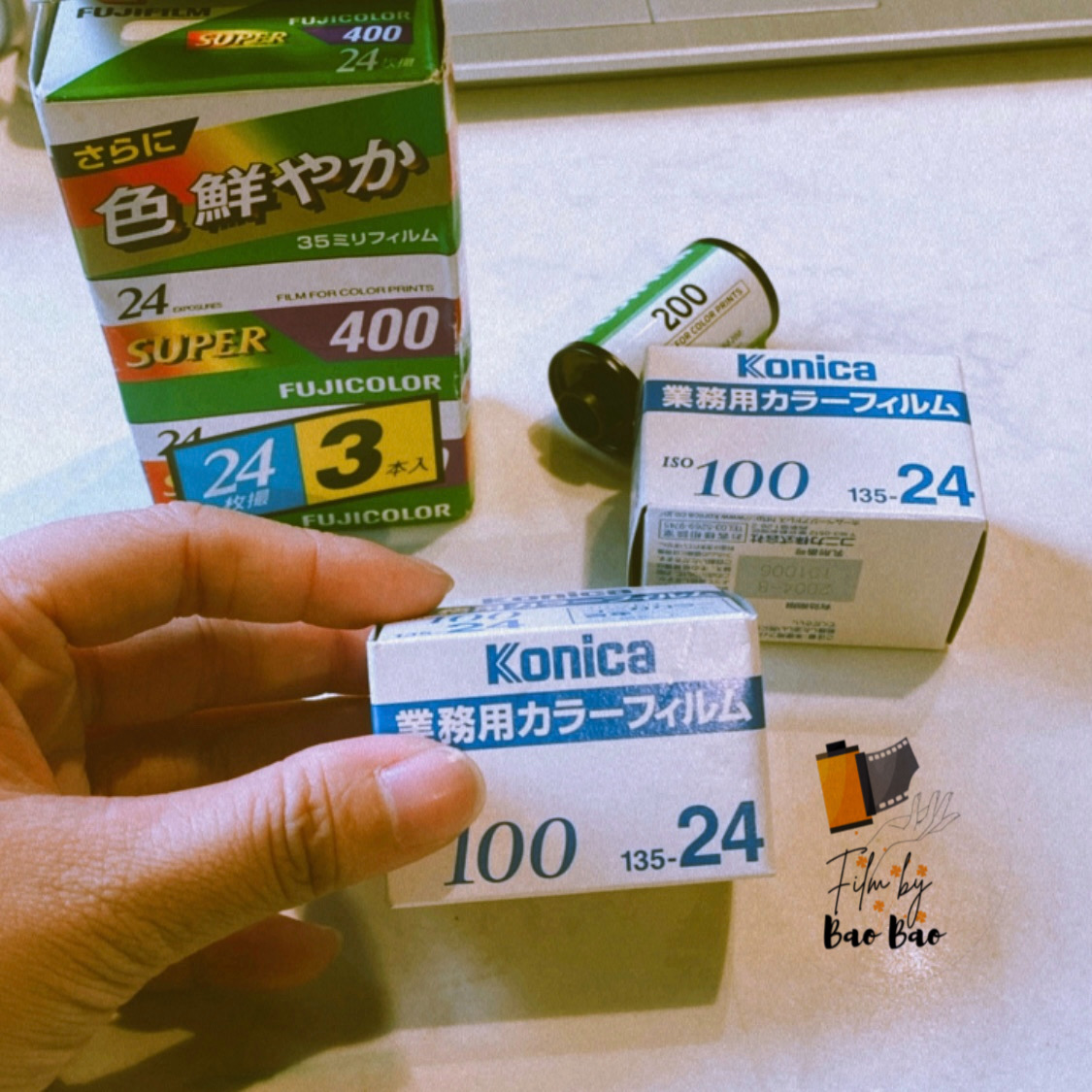 Konica nội địa Nhật iso 100 outdate film 35mm