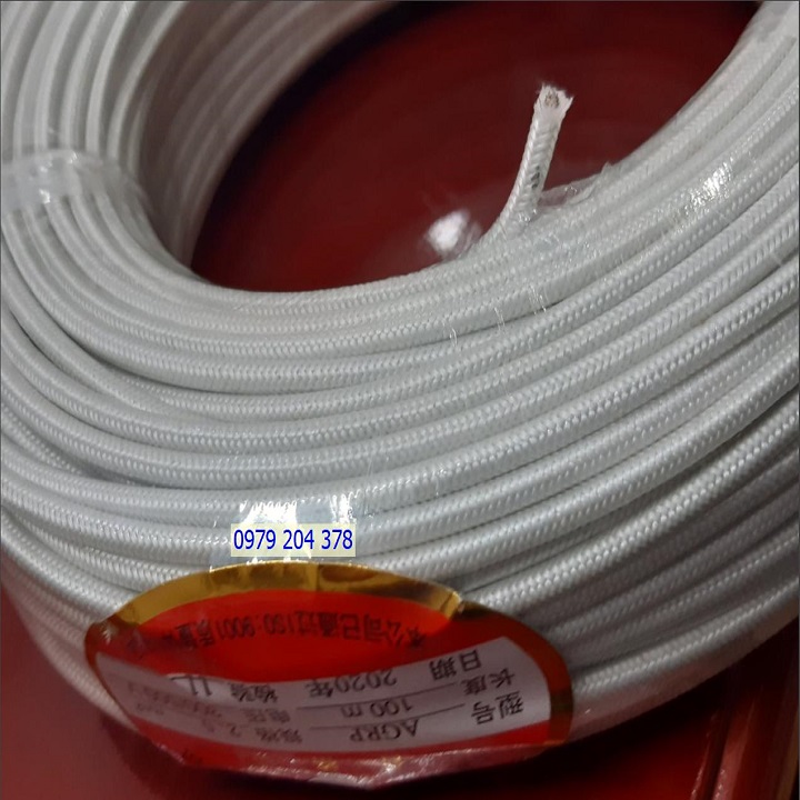 Dây điện chịu nhiệt 2.5ly-10m/cuộn