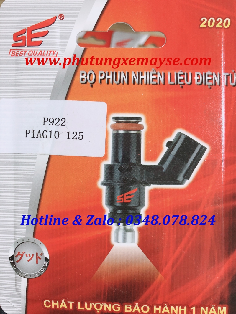 Kim phun xăng các dòng xe Piaggio (125cc - 2 lỗ)