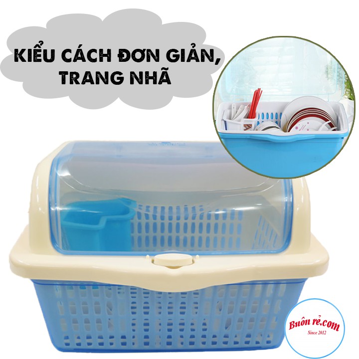 Rổ úp bát có nắp Việt Nhật, Kệ úp chén bát nhà bếp