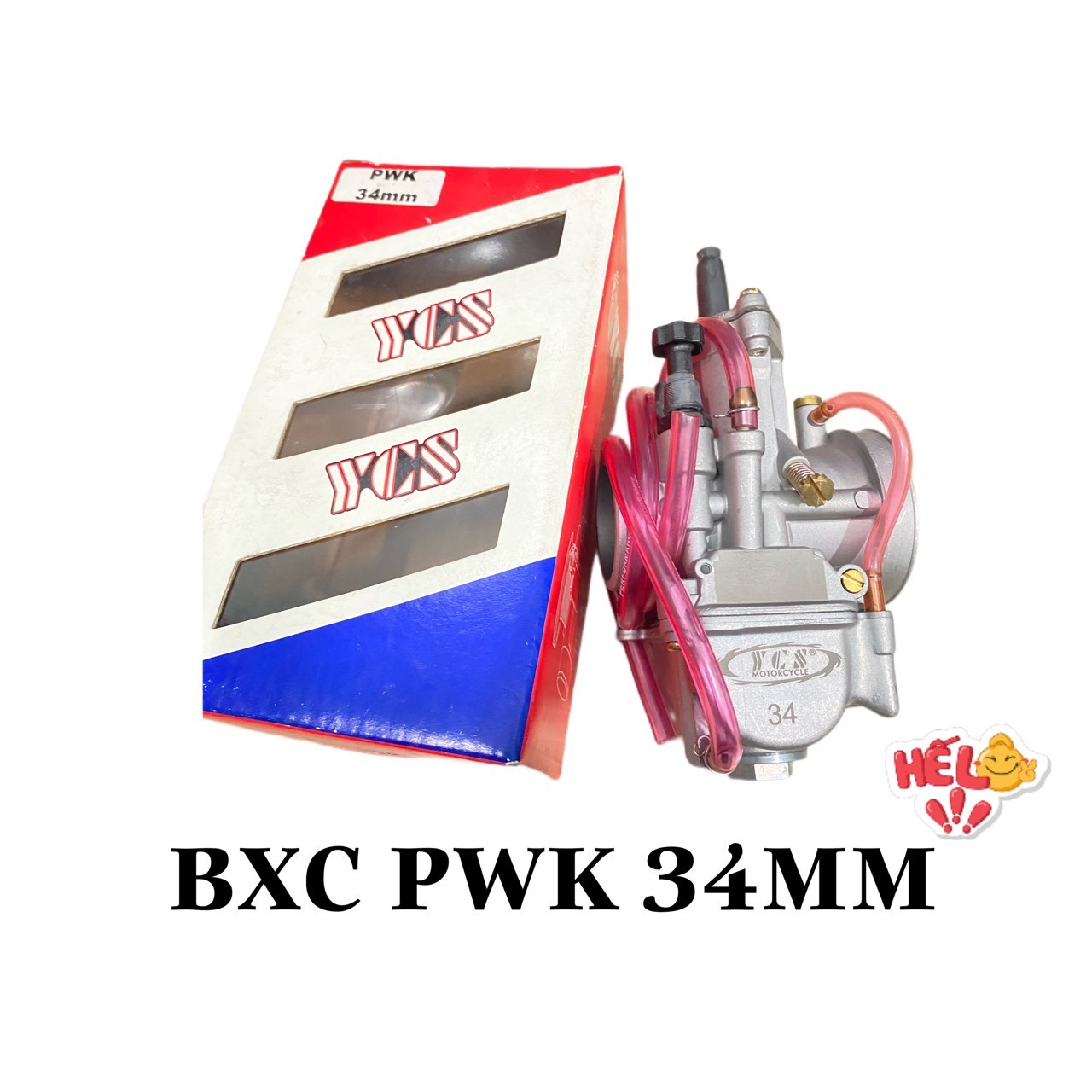 Bình xăng con ga dẹp PWK YCS ( Size : 28mm / 30mm / 32mm / 34mm )