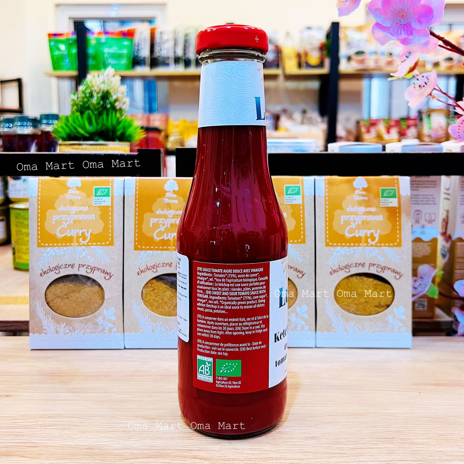 Sốt Tương Cà Ketchup Hữu Cơ Luce 500g
