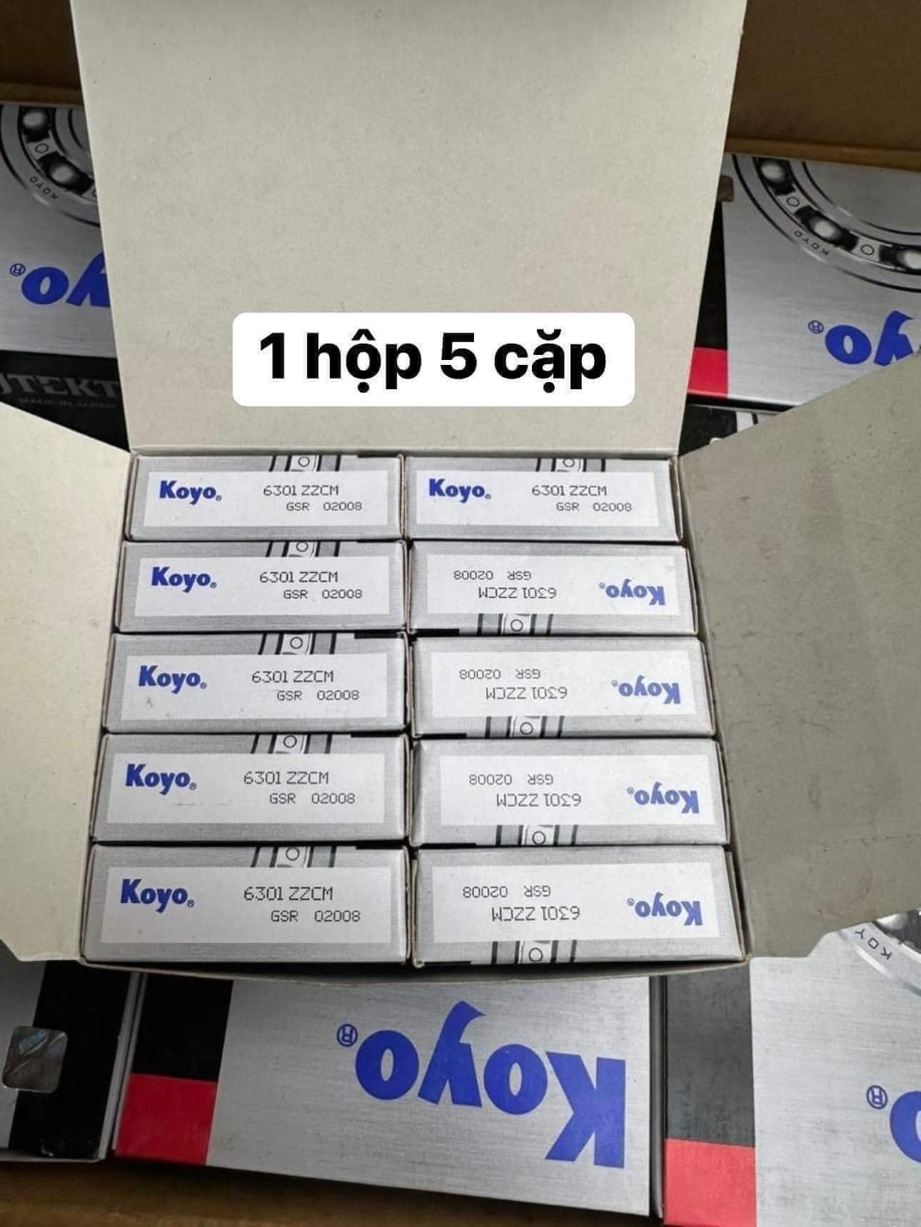 Vòng bi bạc đạn 5 kích thước 6004-6201-6203-6300-6301
