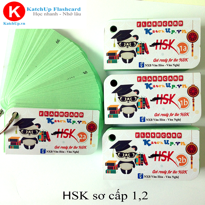 [HCM] Bộ Flashcard Tiếng Trung HSK 1,2 – High Quality