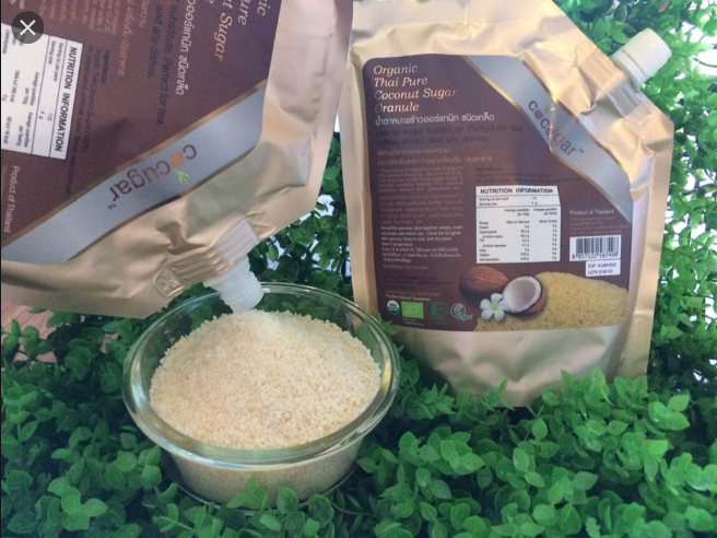 Đường dừa hạt Thái Lan hữu cơ Cocugar (450g)