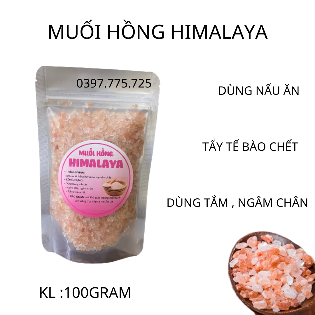 Muối hồng himalaya Organic