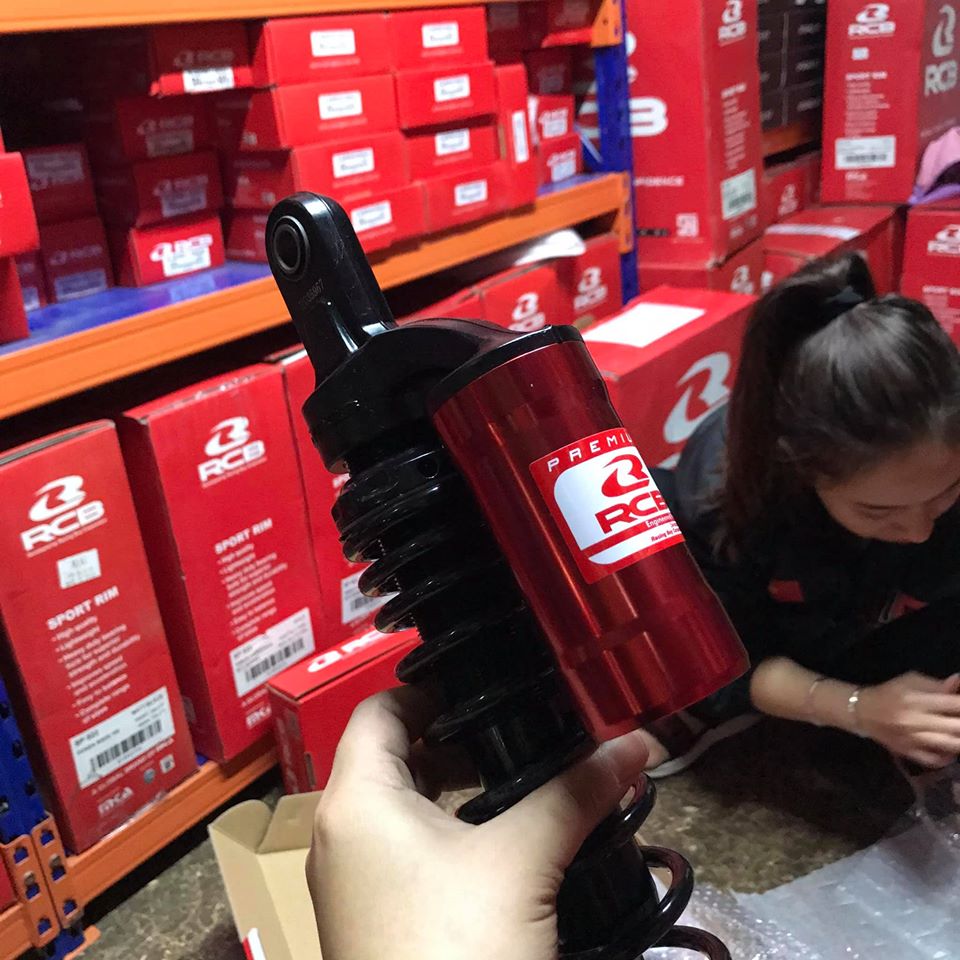 Phuộc sau bình dầu RCB gắn Sh150 MB2 Đen