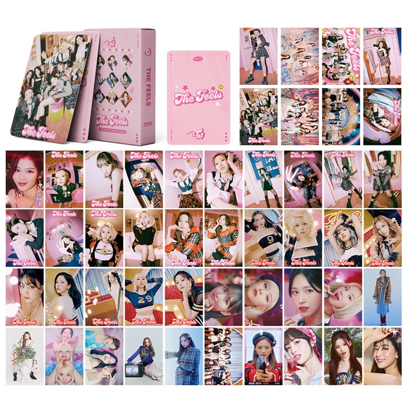 Set 54 thẻ ảnh lomo nhóm nhạc twice