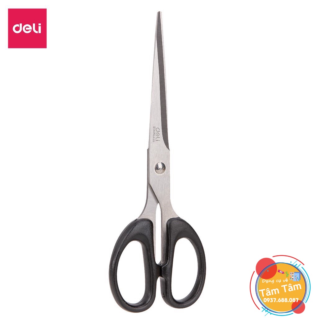 -Kéo cắt giấy, Kéo Văn Phòng Deli 6009