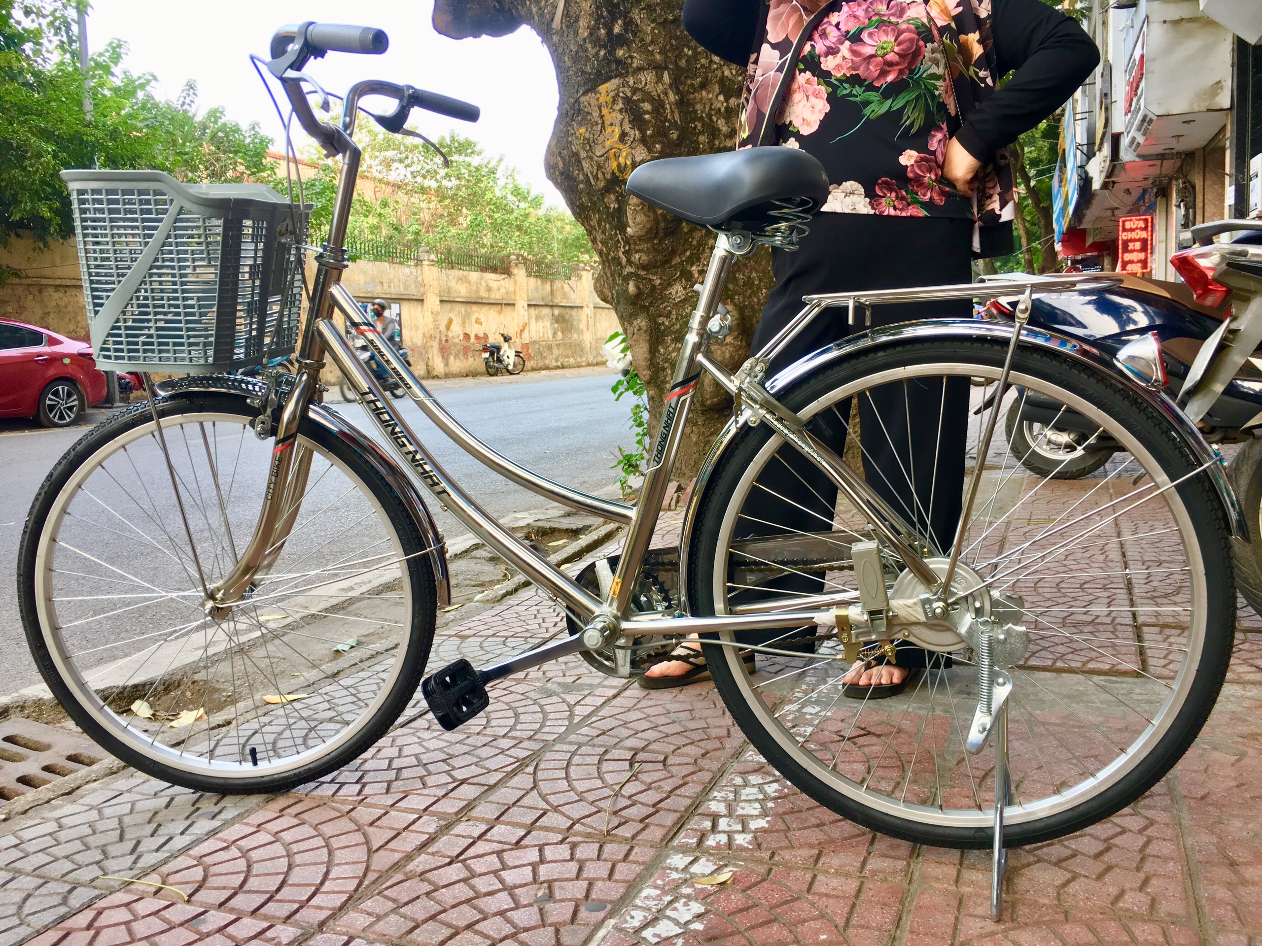Xe đạp Mini inox cỡ 24″ ( TN 219-05-24” )