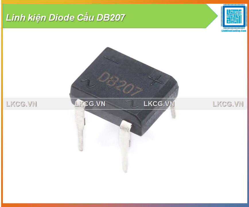 Linh kiện diode cầu db207
