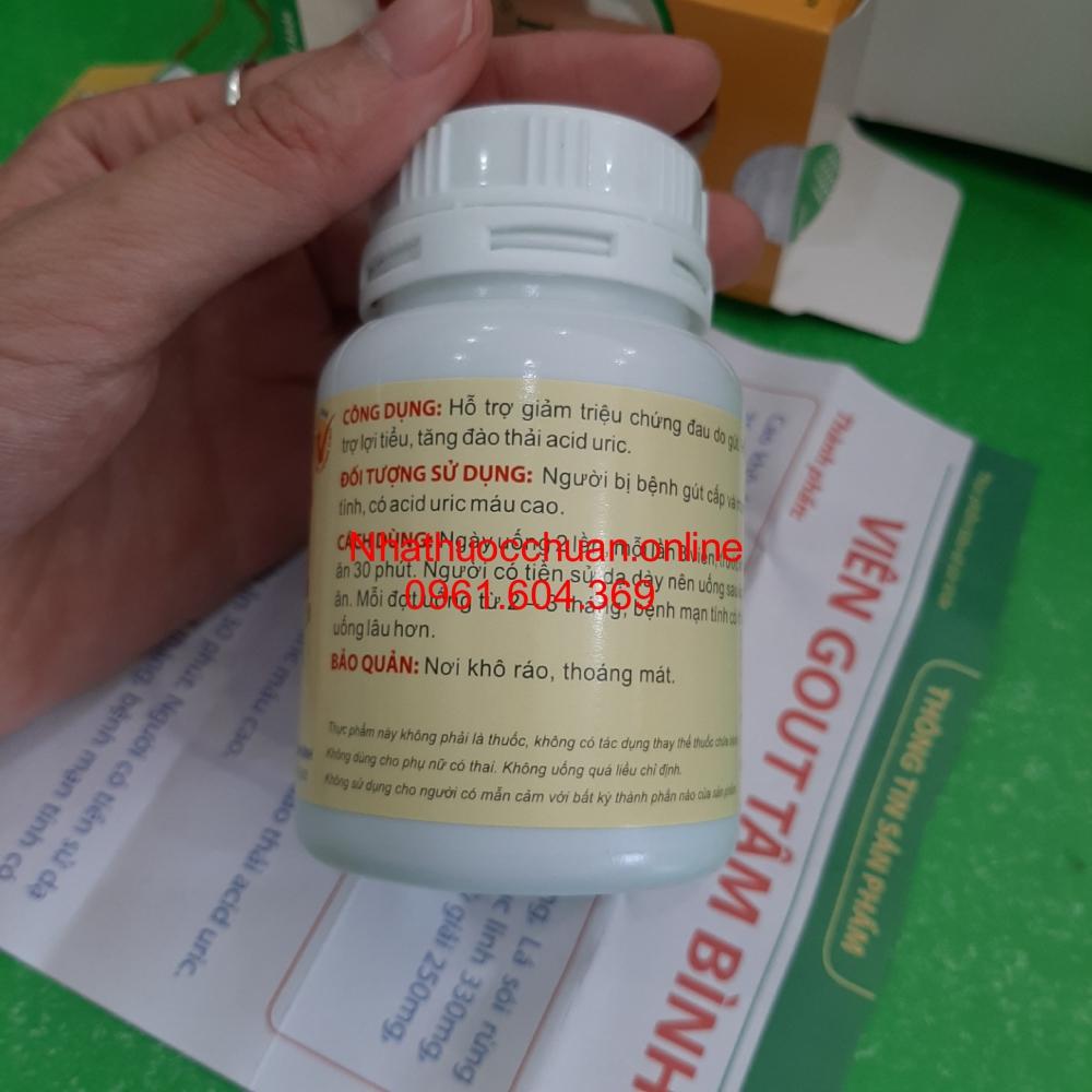 Viên Gout Tâm Bình