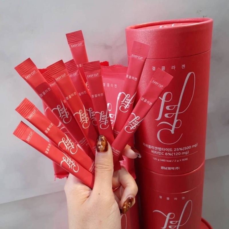 Gói bột uống bổ sung Collagen Lemona Hàn Quốc
