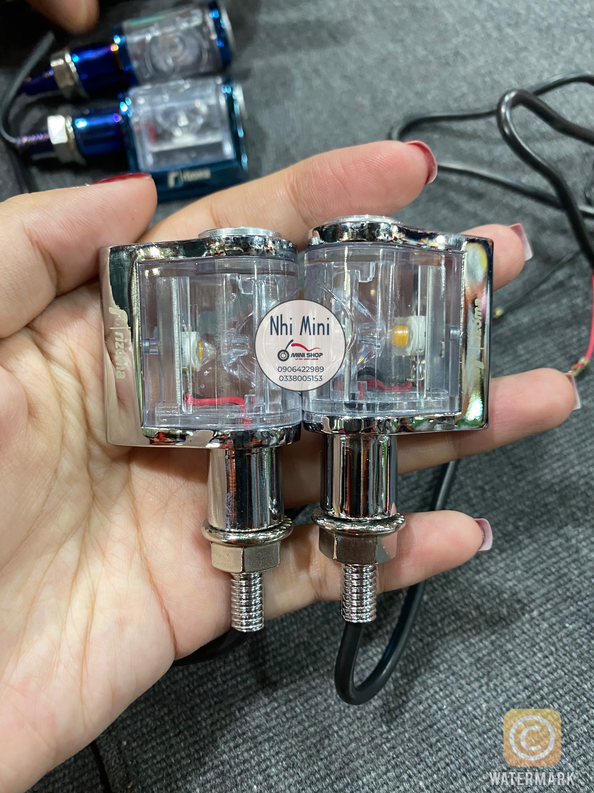 XI NHAN KIỂU GIỌT NƯỚC INOX