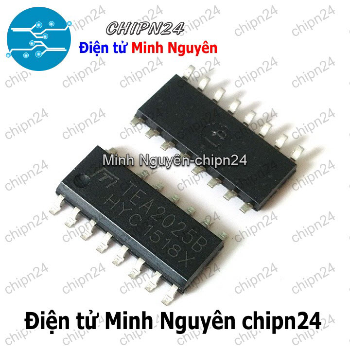[2 con] (SOP) IC Dán TEA2025 SOP-16 (SMD) (TEA2025B 2025) - HH004557