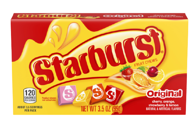 Kẹo Starburst vị trái cây 99g