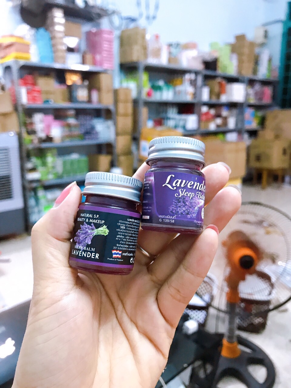 [HCM]dầu cù là LAVENDER giúp ngủ ngon THÁI LAN