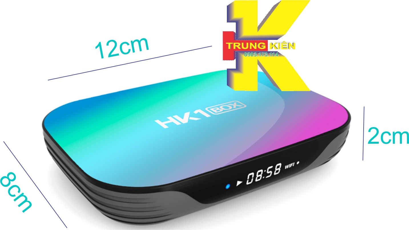 ANDROID HK1BOX ANDROID 9.0, 8K AMLOGIC S905X3 RAM 4GB/32G