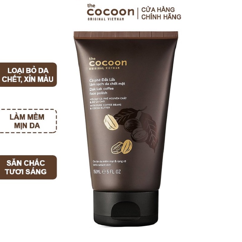Tẩy Da Chết Mặt Đăk Lăk Coffee Face Polish 150ml