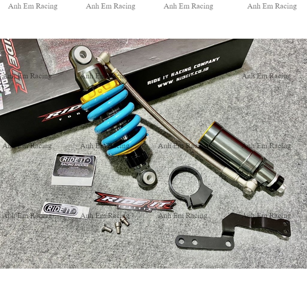 Phuộc Nitron Xanh cho Winner Sonic Raider Satria Exciter150